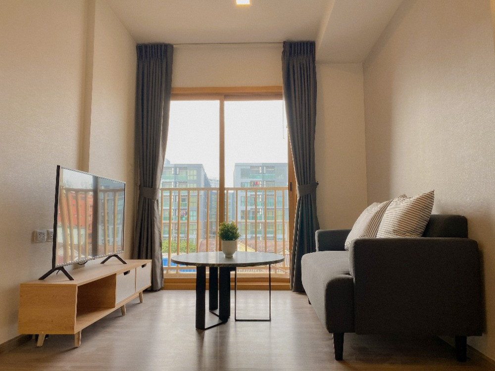 🟢 Condo for rent, The Base Sukhumvit 50 (The BASE Sukhumvit 50), beautiful, spacious room. Fully decorated and ready to move in – รูปที่ 2