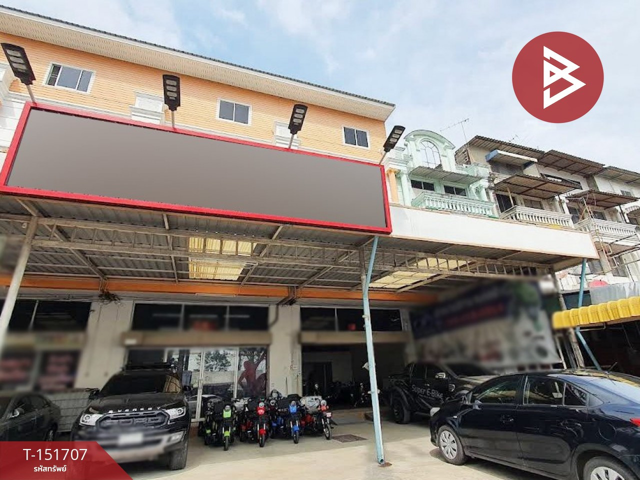 Commercial building for sale, 2 units, 4 floors, Bang Phli District, Samut Prakan, Nam Daeng-Thepharak location. Commercial building for sale, 2 units, 4 floors, Bang Phli District, Samut Prakan, Nam Daeng-Thepharak location.