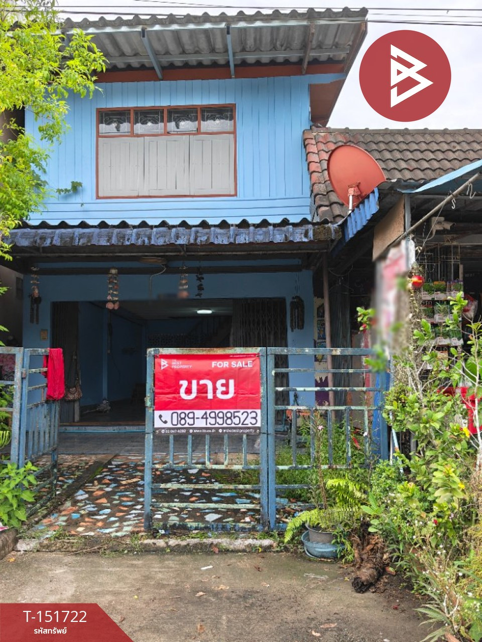 2-story detached house for sale, area 38 sq m, Chawang, Nakhon Si Thammarat.