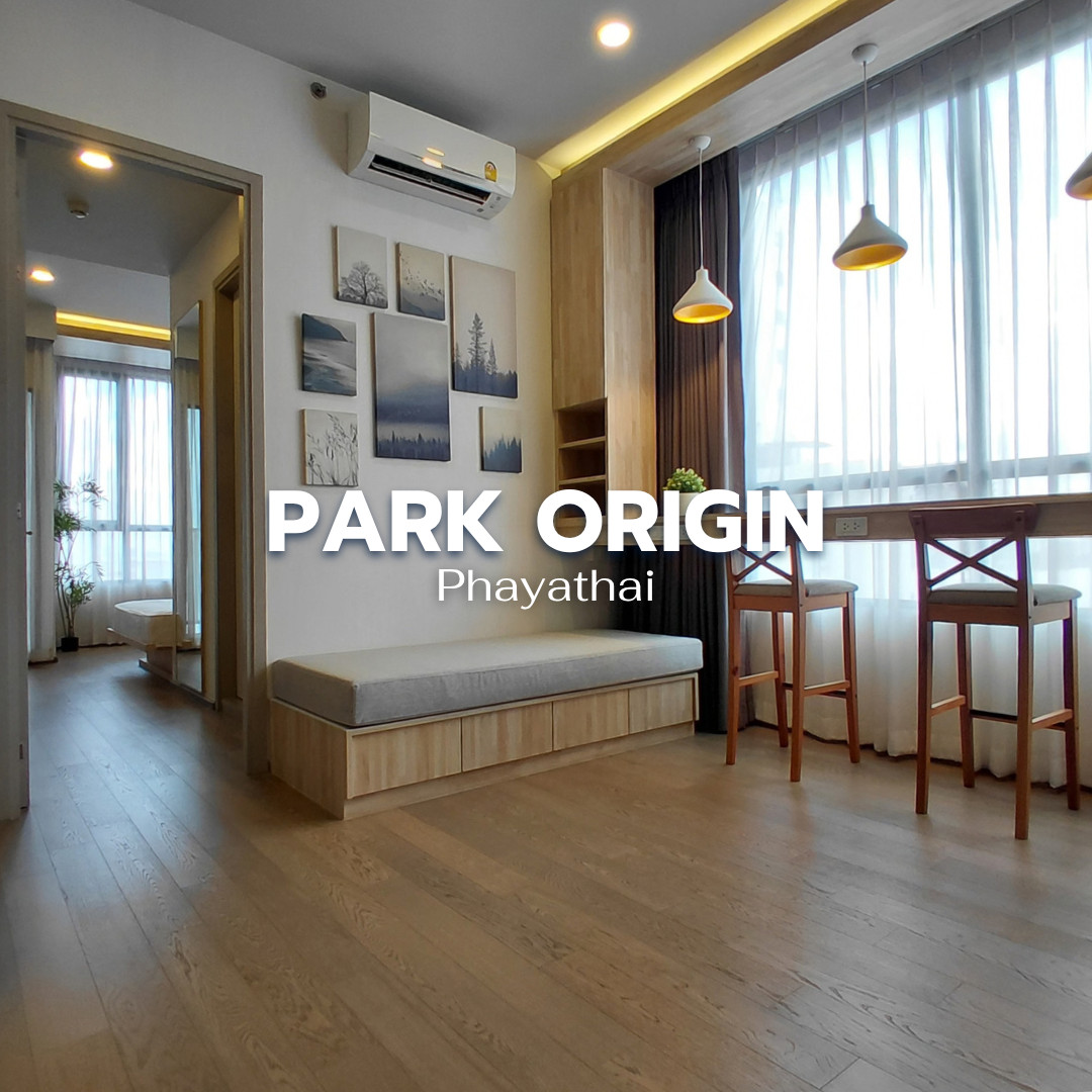🏙️ Condo for Rent – Park Origin Phayathai, near BTS Phayathai and Airport Rail Link 🌟Line @steadfastre