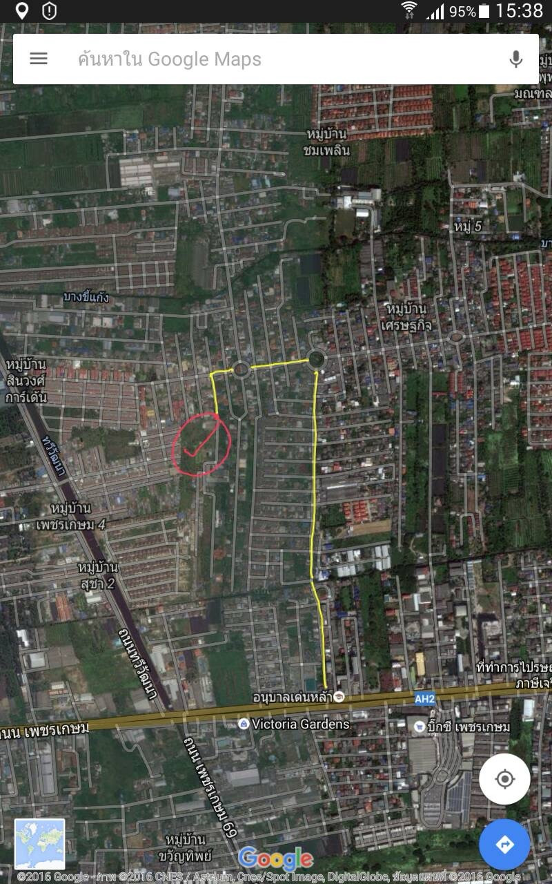 ขายที่ดินเปล่า ใกล้หมู่บ้านเศรษฐกิจ เพชรเกษม 102 – รูปที่ 4
