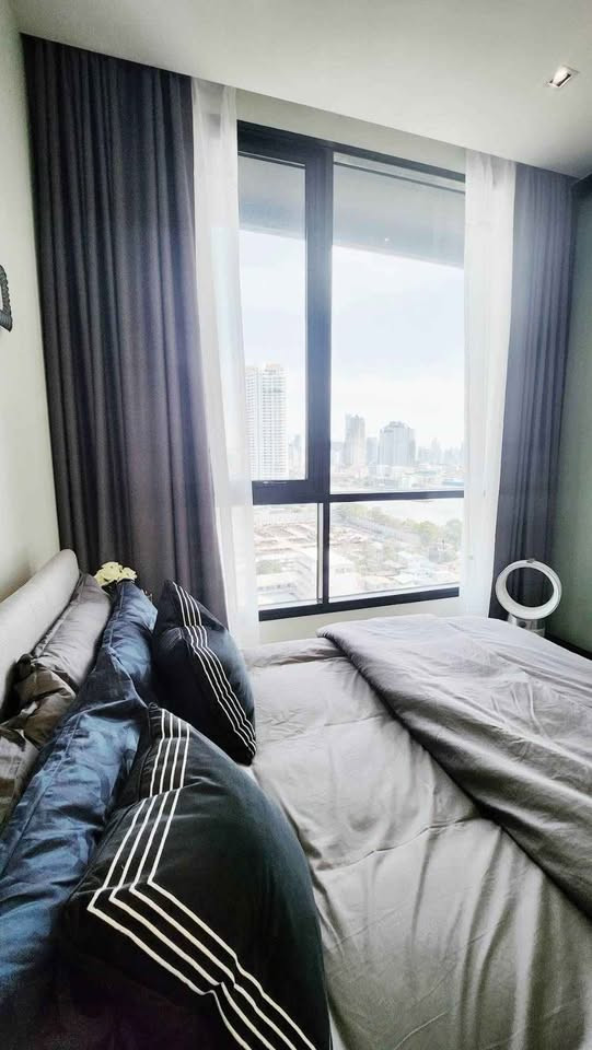 🟢 ให้เช่าคอนโด แชปเตอร์ เจริญนคร ริเวอร์ไซด์ (Chapter Charoennakhon Riverside) ทิศเหนือ คอนโดใหม่ติดแม่น้ำเจ้าพระยา รวมอินเทอร์เน็ต & ค่าส่วนกลางแล้ว – รูปที่ 4