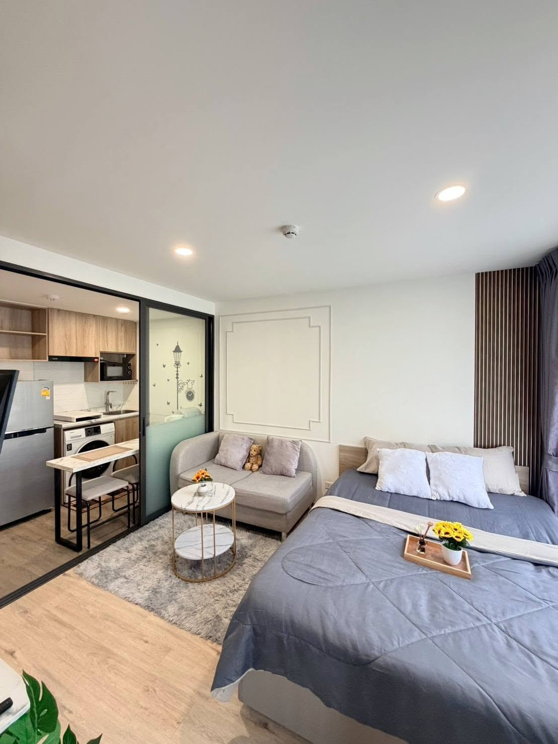 oneder kaset ห้องสตูดิโอ walk-in Closet ขนาดห้อง 26 ตารางเมตร อาคาร C ชั้น 6 oneder kaset ห้องสตูดิโอ walk-in Closet ขนาดห้อง 26 ตารางเมตร อาคาร C ชั้น 6