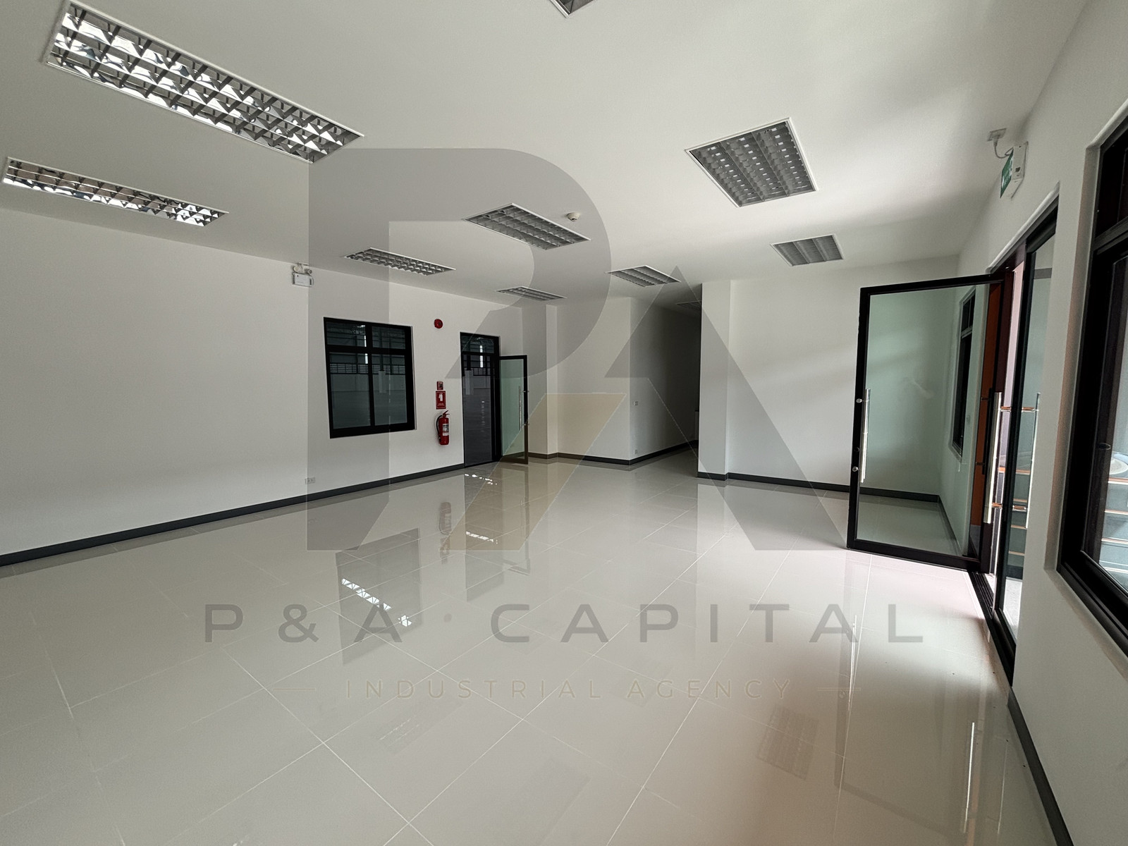 Warehouse with office, 2 floors (Bang Pakong Km. 53, Chachoengsao) for rent, size 3,000 sq m + office space 210 sq m. – รูปที่ 4