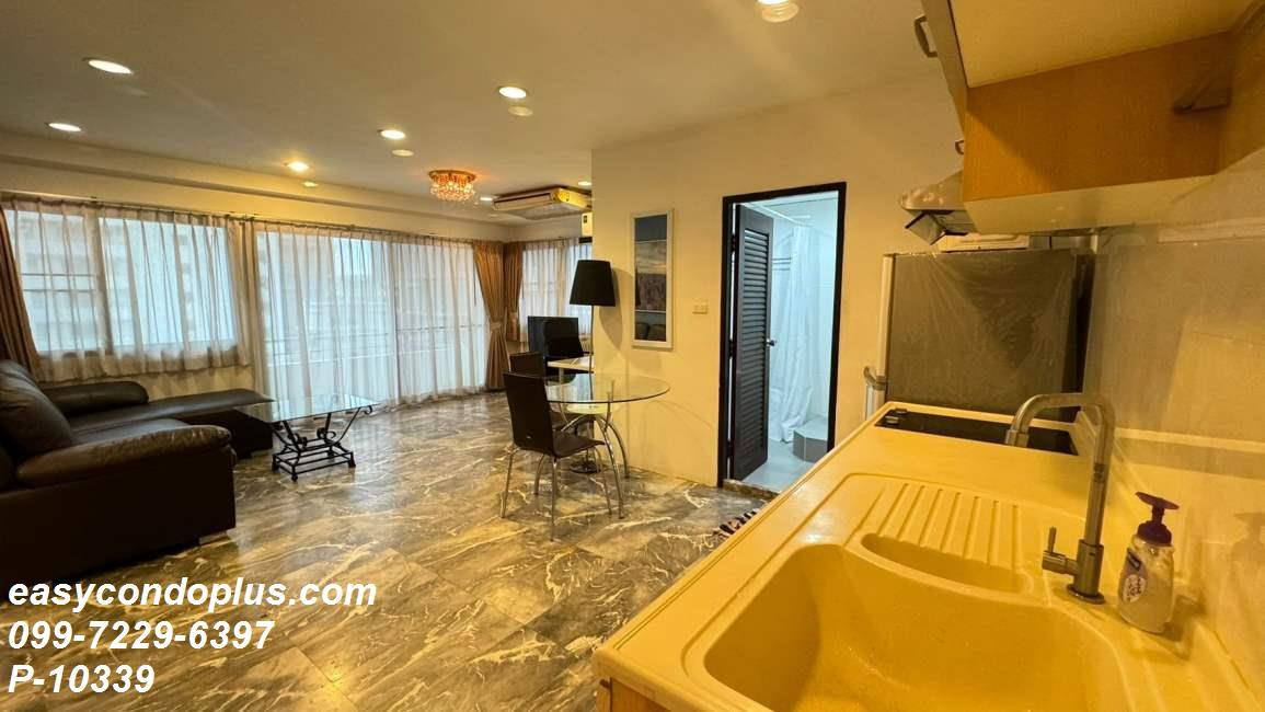 💥 [𝐏-𝟏𝟎𝟑𝟑𝟗] FORRENT : สราญใจ แมนชั่น ห้องกว้าง ทำเลใจกลางเมือง! ใกล้ BTS นานา 𝟐𝟓,𝟎𝟎𝟎/ด. | Line ID @easycondoplus | 099-229-6397 – รูปที่ 4