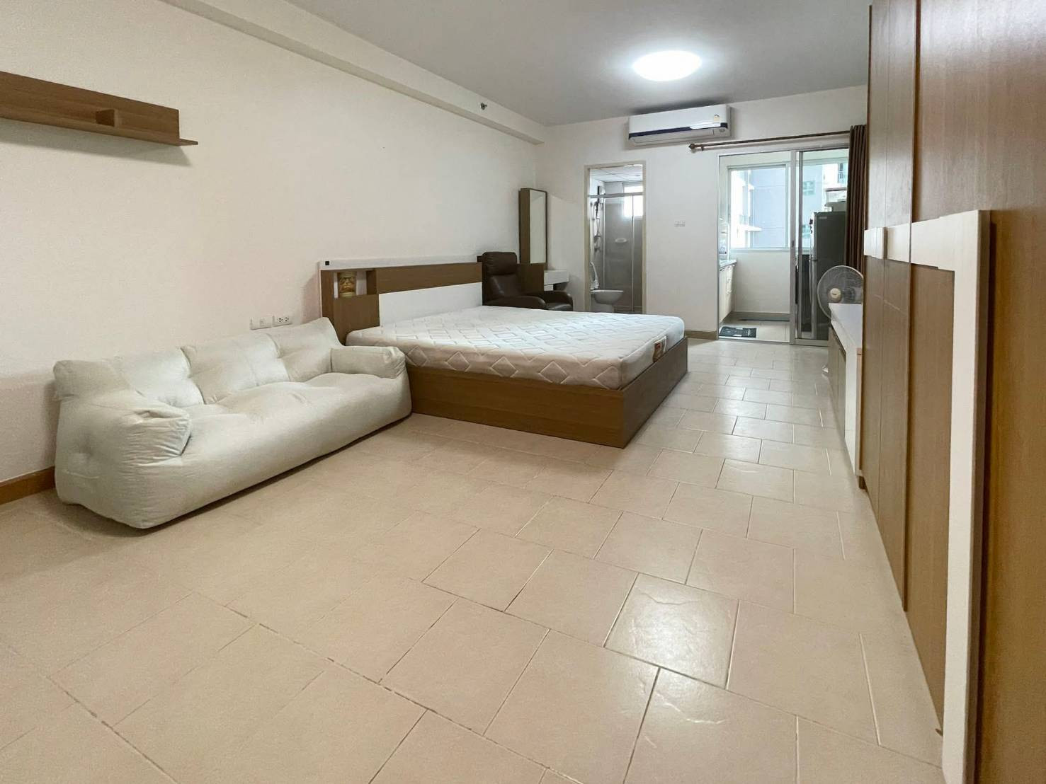 🏢 For rent City Home Rattanathibet | Studio 31 sq m. | 6,800 baht/month (deposit can be paid in installments) 🚆 near MRT Bang Kraso 300 m. | Add Line @starcondo – รูปที่ 2
