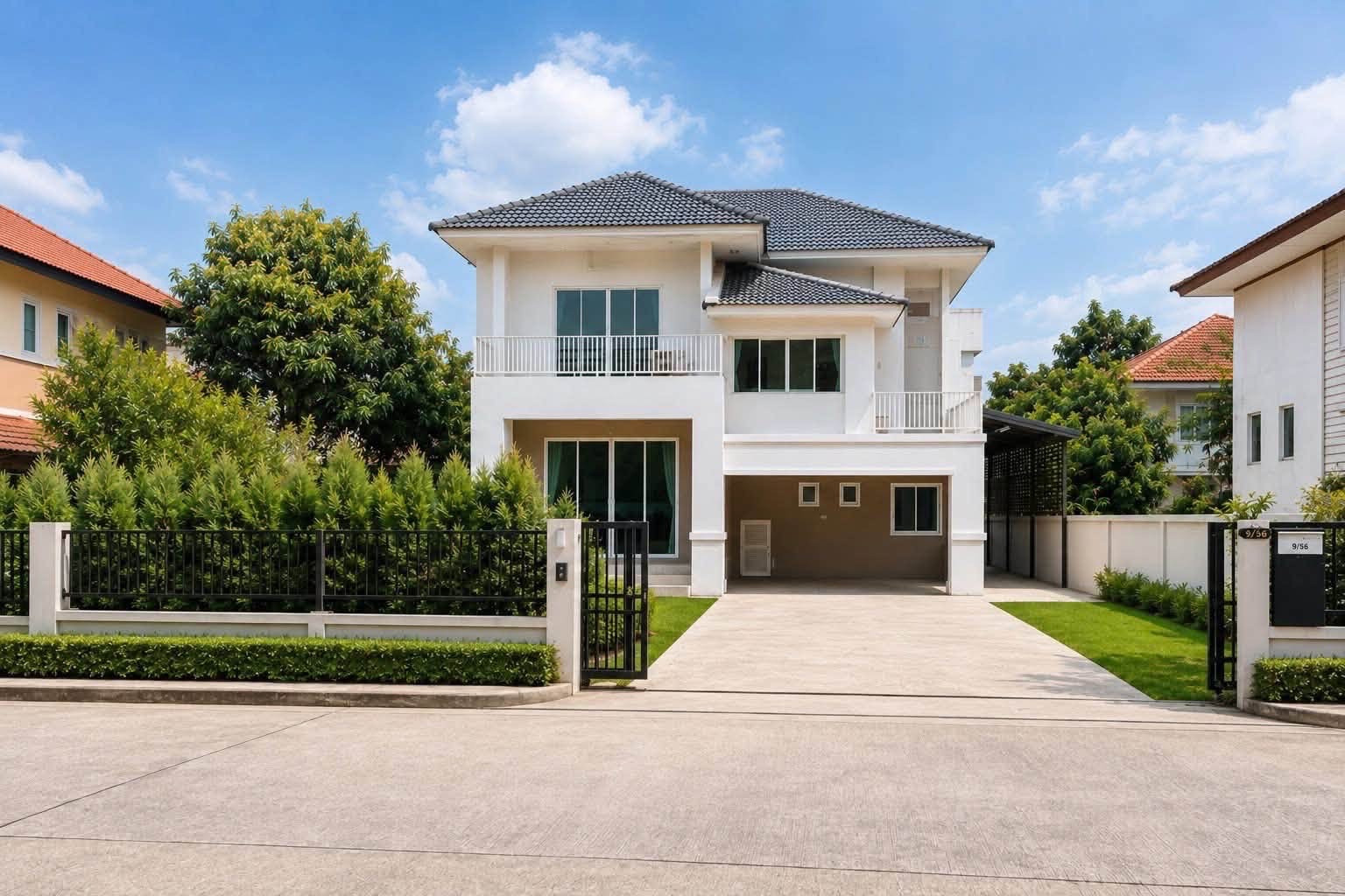 🔥 Newly renovated single house 122 sq m | 4 bedrooms | 6 car parking spaces | Pet-Friendly | Watcharapol-Phahon Yothin 🔥 Newly renovated single house 122 sq m | 4 bedrooms | 6 car parking spaces | Pet-Friendly | Watcharapol-Phahon Yothin