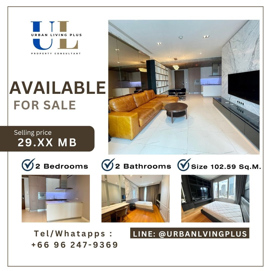 ( UL2609074 ) Tel/Line 096-247-9369✨สำหรับขาย 185 ราชดำริ 2 ห้องนอน 2 ห้องน้ำ ขนาด 102.59 ตร.ม. ห้องสวย ห้องใหม่ พร้อมเข้าอยู่✨ ( UL2609074 ) Tel/Line 096-247-9369✨สำหรับขาย 185 ราชดำริ 2 ห้องนอน 2 ห้องน้ำ ขนาด 102.59 ตร.ม. ห้องสวย ห้องใหม่ พร้อมเข้าอยู่✨