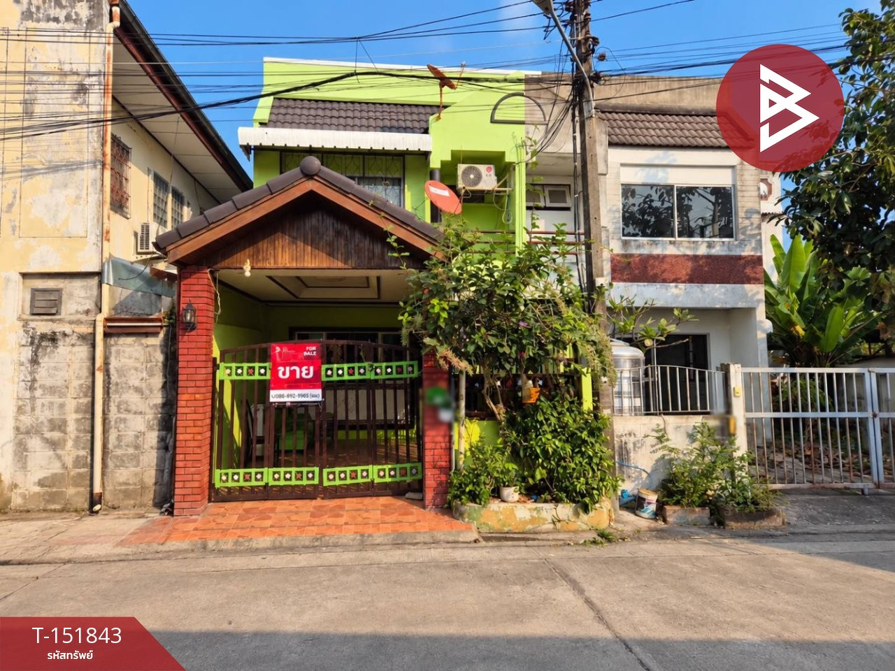 ขาย/เช่าทาวน์เฮ้าส์ หมู่บ้านร่มรื่นวิลล์ 4 (Ruenrom Ville 4) บางบัวทอง นนทบุรี 