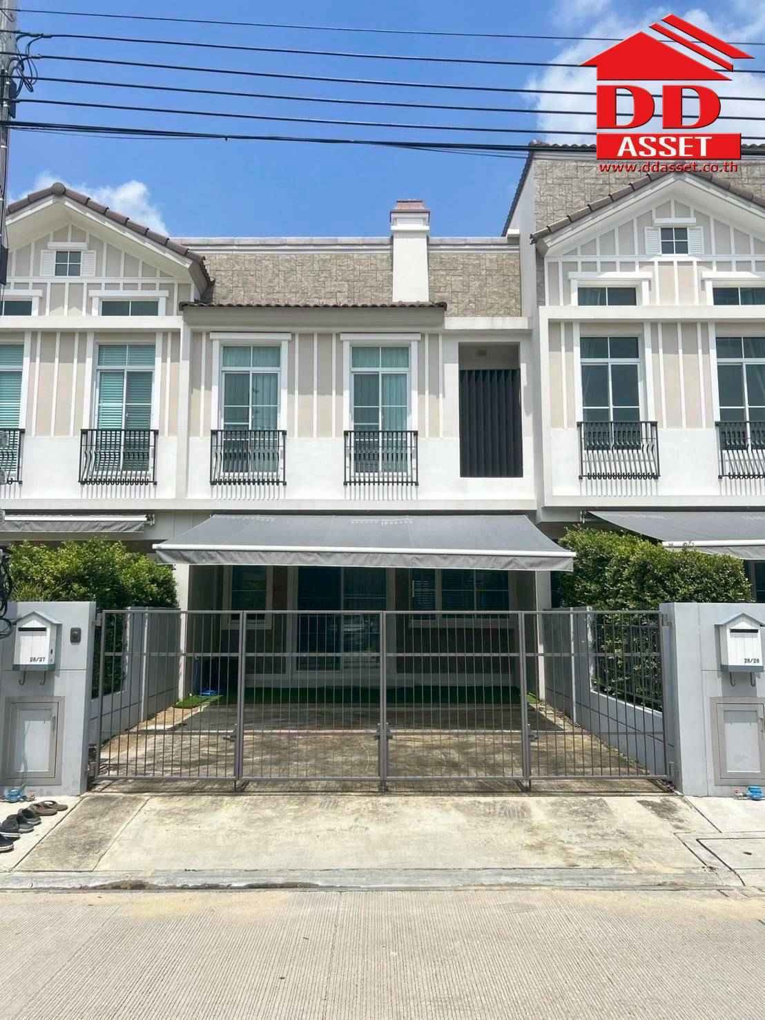 2-story townhome for rent, Indy 2 project, Bangna, Ramkhamhaeng 2, code: T8260