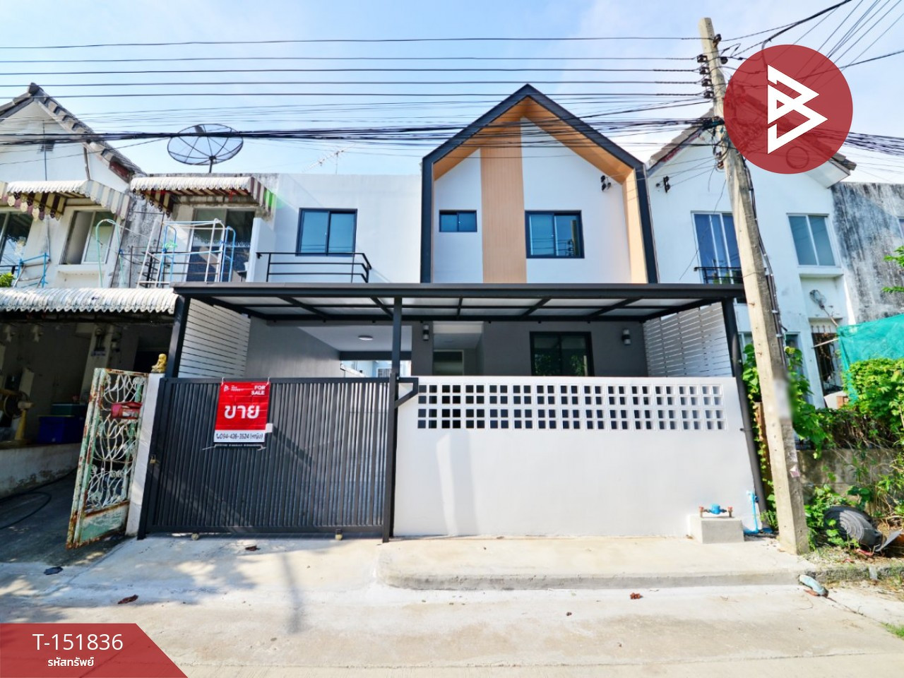 Townhouse for sale Raimon Park Village, Bang Pla (Raimon Park), Bang Phli, Samut Prakan