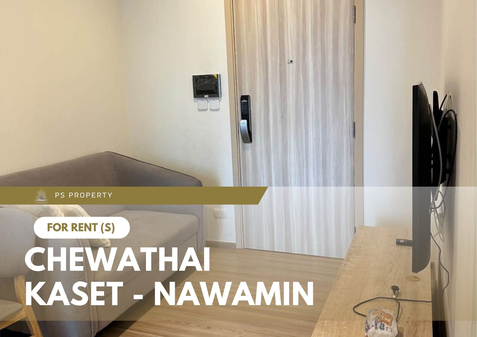 ให้เช่า 📍 Chewathai Kaset - Nawamin 📍 เฟอร์นิเจอร์ และ เครื่องใช้ไฟฟ้าครบ ใกล้ Central ลาดพร้าว ให้เช่า 📍 Chewathai Kaset - Nawamin 📍 เฟอร์นิเจอร์ และ เครื่องใช้ไฟฟ้าครบ ใกล้ Central ลาดพร้าว