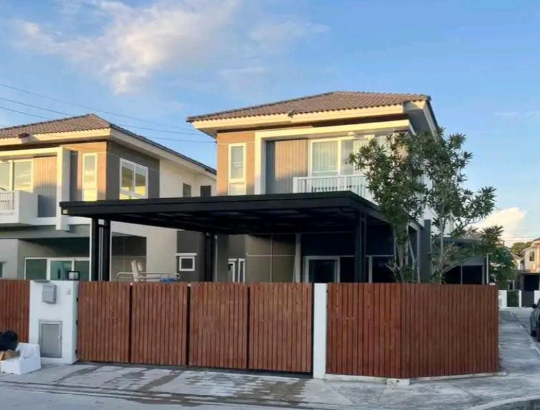 ❗ Corner semi-detached house for rent, new house.