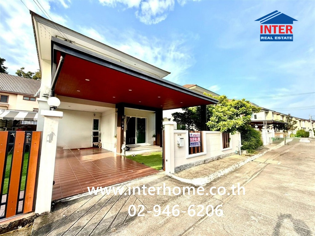 บ้านเดี่ยว 2 ชั้น 53.3 ตร.ว. หมู่บ้านเค.ซี.เนเชอรัล ซิตี้ รามคำแหง ถนนรามคำแหง ถนนเลียบวงแหวนกาญจนาภิเษก เขตสะพานสูง กรุงเทพมหานคร  – รูปที่ 2