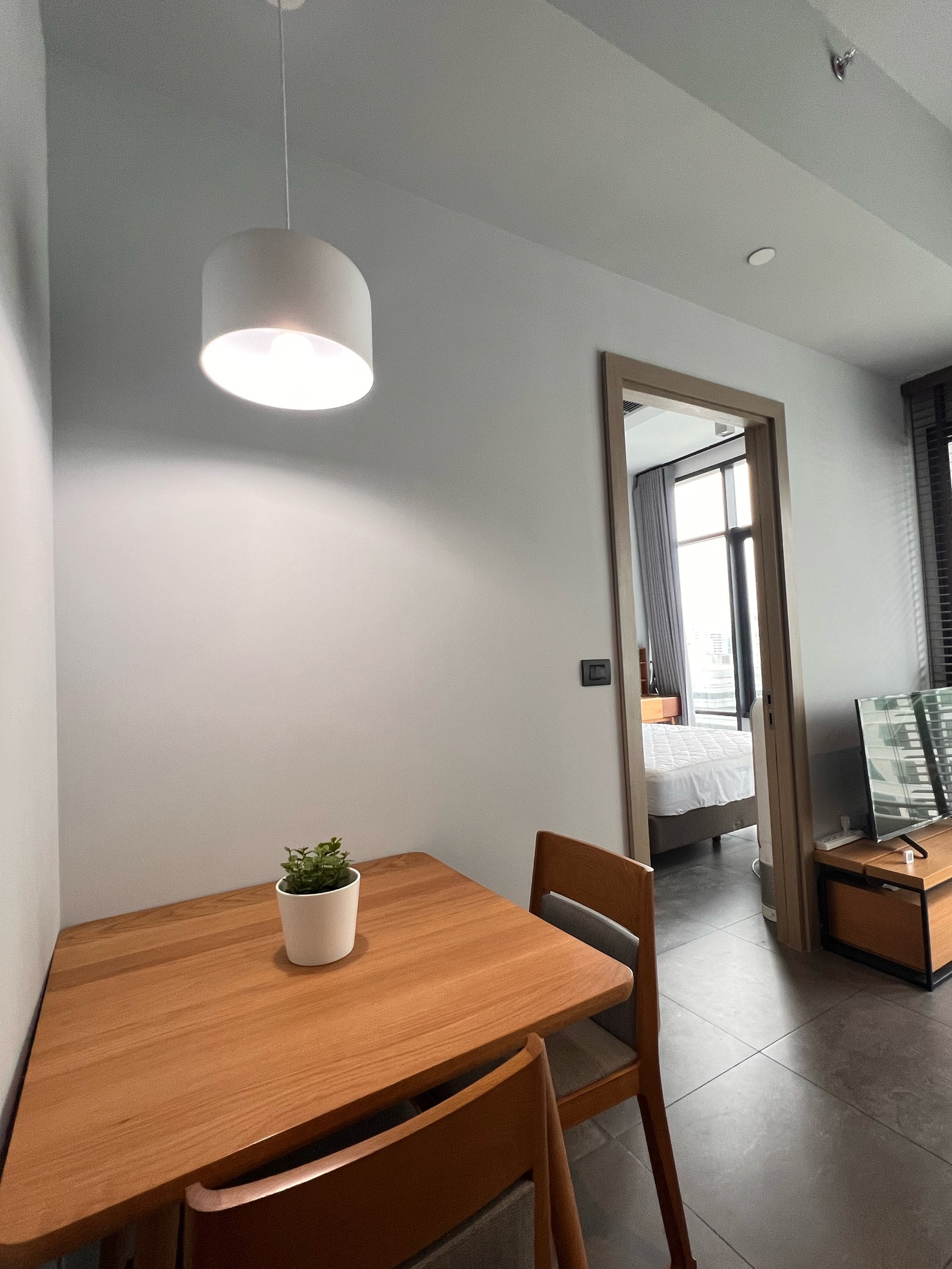 NEW !!🌿 The Lofts Asoke 🌿 ห้องใหญ่ เฟอร์ครบ 🌠 1 Bed 36 ตรม - FREE WiFi – รูปที่ 4
