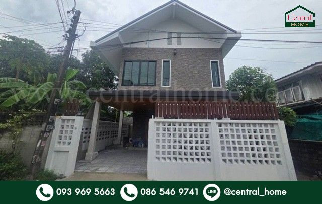 บ้านใหม่ สไตล์โมเดิร์นทรอปิคอล ประชาชื่น สามัคคี นนทบุรี