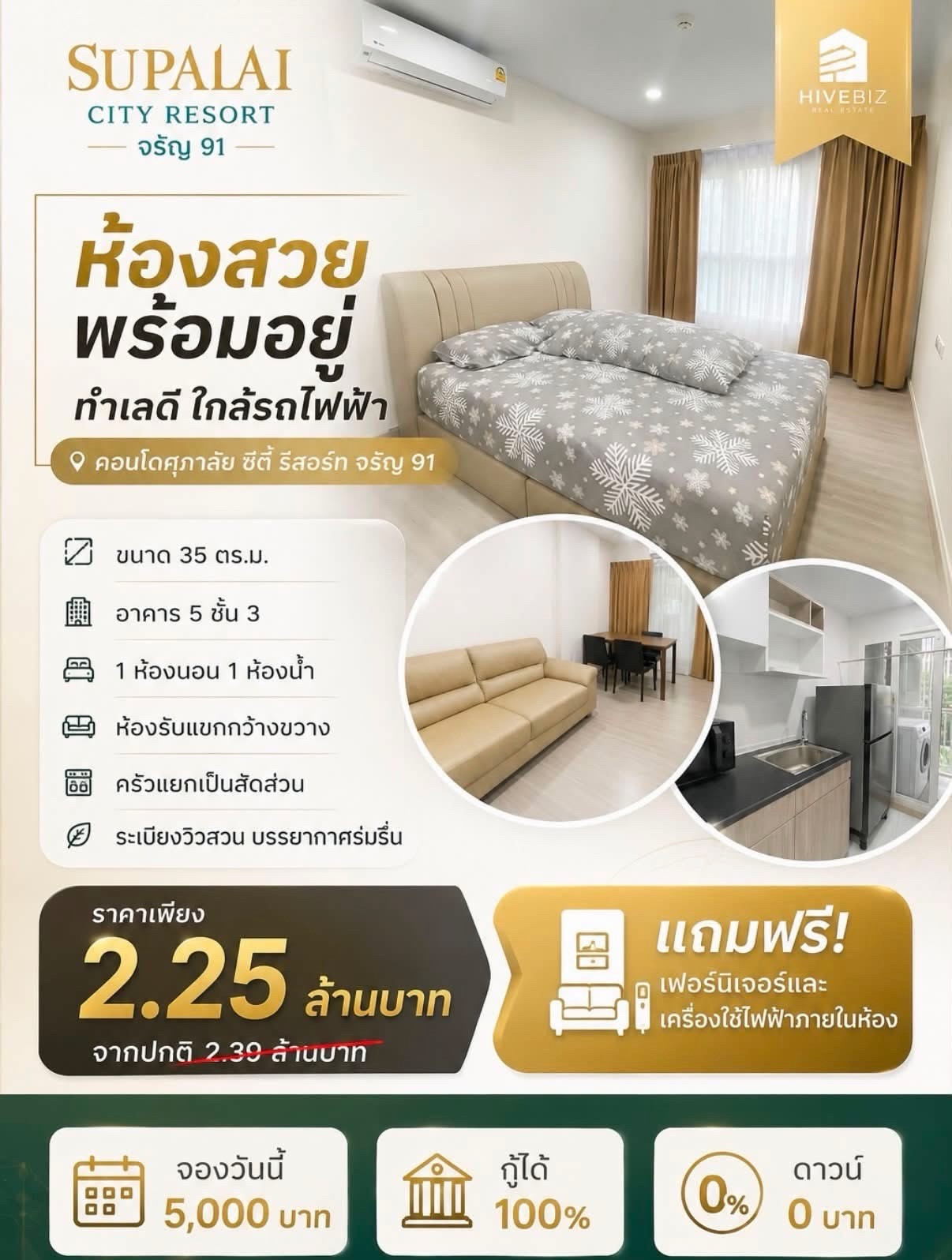 📌ห้องสวย พร้อมเข้าอยู่