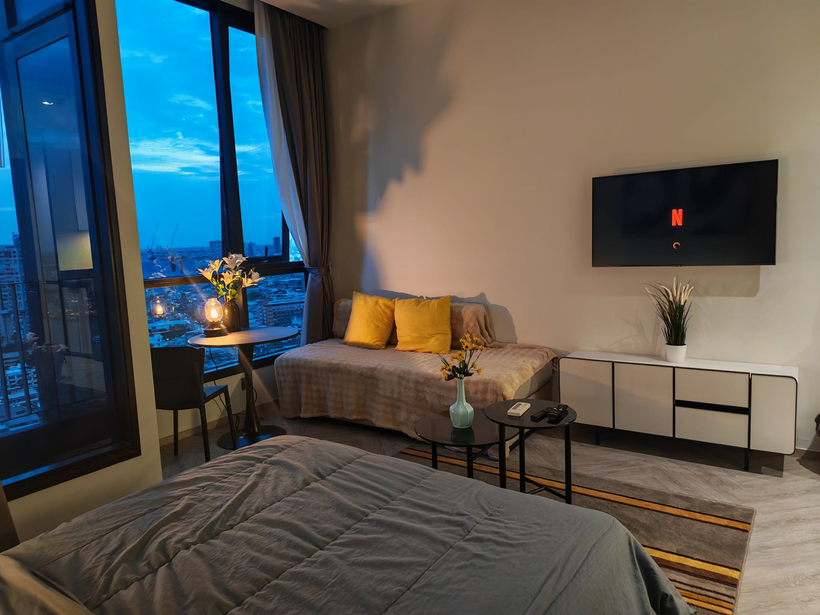 ☀️The studio is completely beautiful! With washing machine and dryer Live an easy life with a river view 🌊 ☀️The studio is completely beautiful! With washing machine and dryer Live an easy life with a river view 🌊