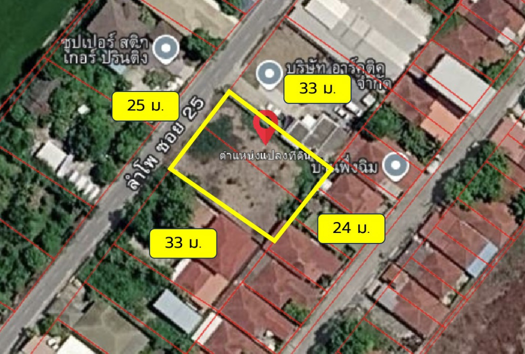 ขาย ที่ดิน ซอยลำโพ 25 บางบัวทอง 200 ตรว ใกล้ถนนกาญจนาภิเษก 1.9 กม.  DD – รูปที่ 2