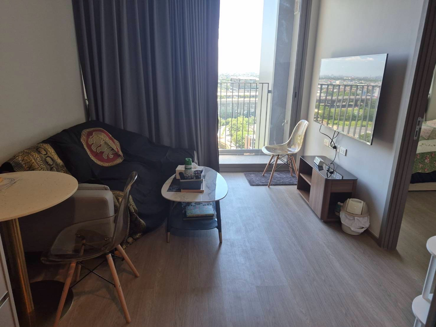 🟢 Condo for rent, Whizdom The Forestias (Destinia), new room, never rented out. Decorated in a warm style Fully furnished, ready to move in 🟢 Condo for rent, Whizdom The Forestias (Destinia), new room, never rented out. Decorated in a warm style Fully furnished, ready to move in