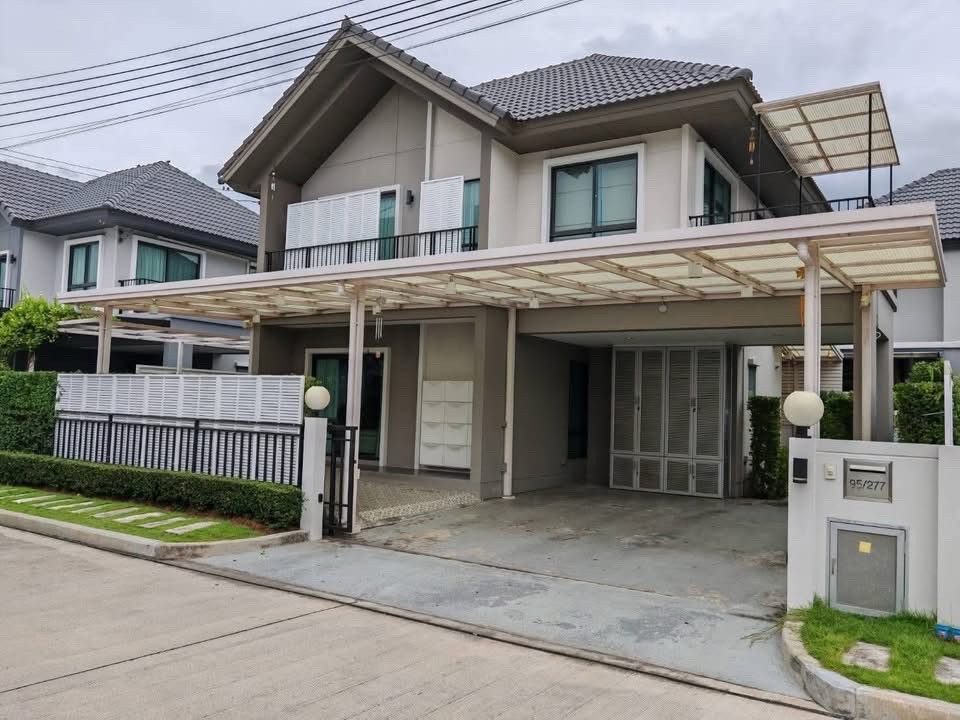 🏡 บ้านเดี่ยวพร้อมเฟอร์นิเจอร์ 📍 หมู่บ้านเพฟ ปิ่นเกล้า-ศาลายา ✅LineOA : @ladysai