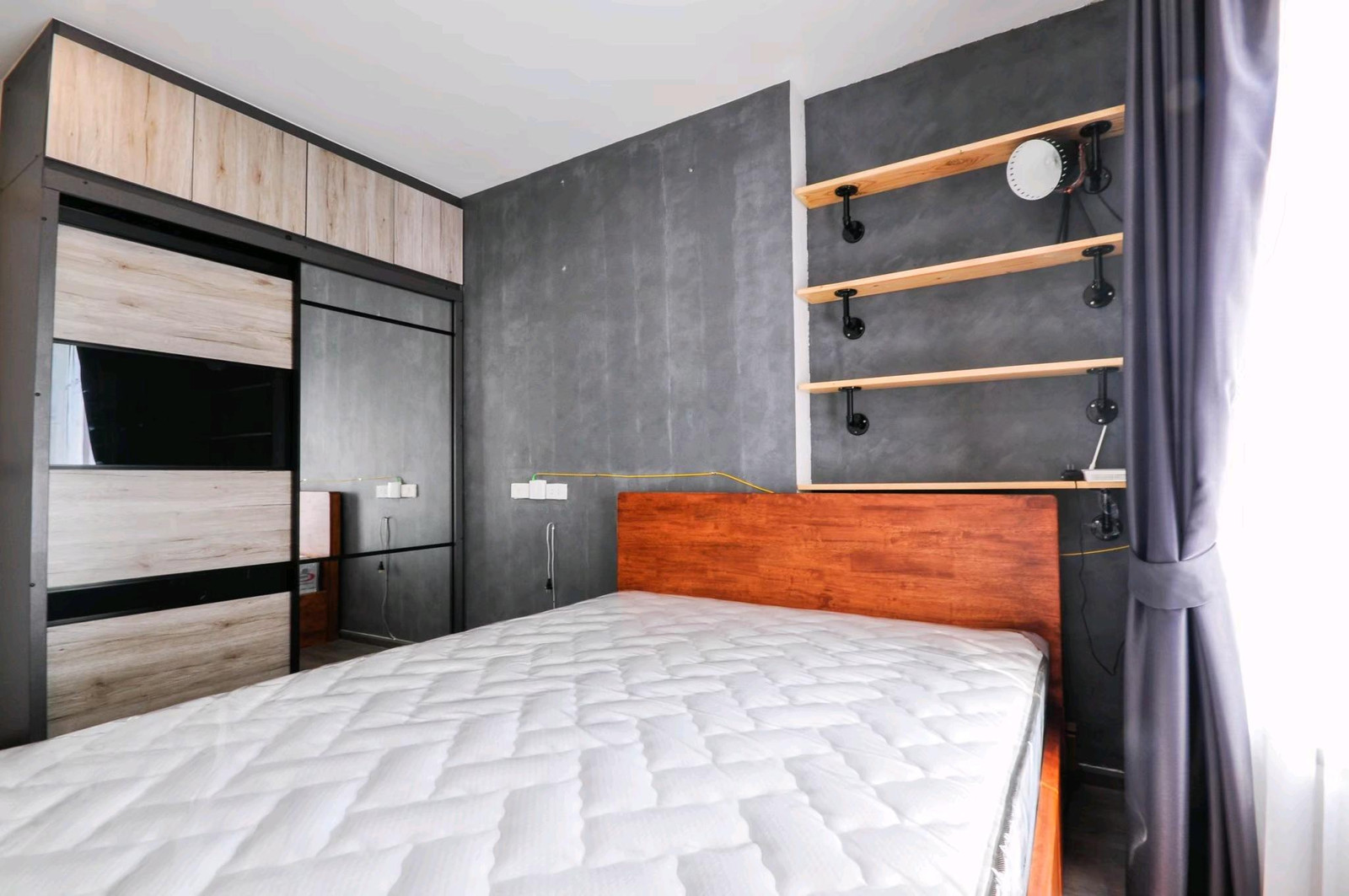 🌿🌇🌿Beautiful room, fully decorated, fully furnished, ready to rent, room for rent - Rich Park Condo @ Triple Station, near Airport Link and MRT Saphi Lueang Line, Hua Mak Station. 🌿🌇🌿Beautiful room, fully decorated, fully furnished, ready to rent, room for rent - Rich Park Condo @ Triple Station, near Airport Link and MRT Saphi Lueang Line, Hua Mak Station.