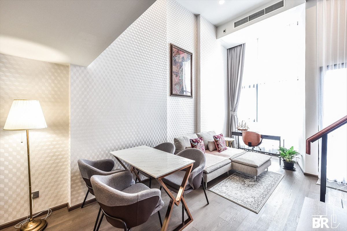 🔥 Available 20Oct26🔥Loft 1B1B 47 sqm. Park Origin Ratchathewi 35K/Month Call Ms.Angel(Aumi)0658209572