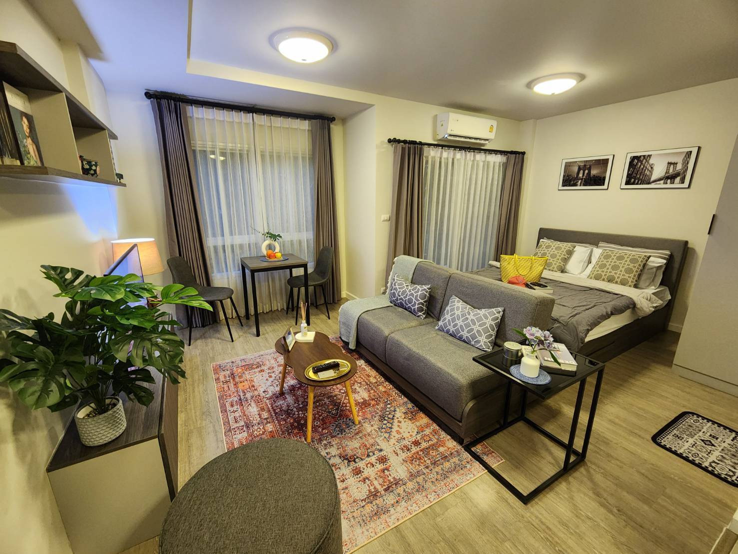 ขาย ดีคอนโด ริน เชียงใหม่ (D Condo Rin) Studio 28.65 ตร.ม. ชั้น 2 ห้องมุมส่วนตัว วิวต้นไม้ร่มรื่น ทำเลทองเดินเชื่อมเข้าเซ็นทรัลเฟสฯ ได้เลย!