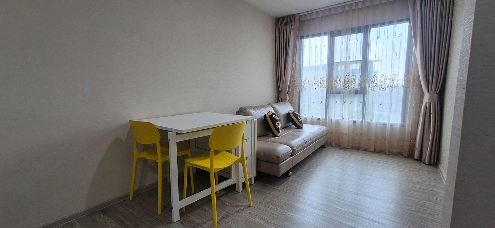 📢💯📢[[Rent]] Big room, good view, beautifully decorated, fully furnished, near ARL Hua Mak Station, room for rent - Condo Rye Hua Mak (Rye Huamak), near Airport Link Hua Mak Station, only 200 meters. – รูปที่ 2
