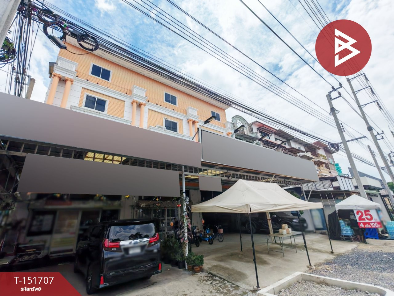 ขายอาคารพาณิชย์ 4 ชั้น อ.บางพลี สมุทรปราการ ทำเลหนามแดง-เทพารักษ์  – รูปที่ 2