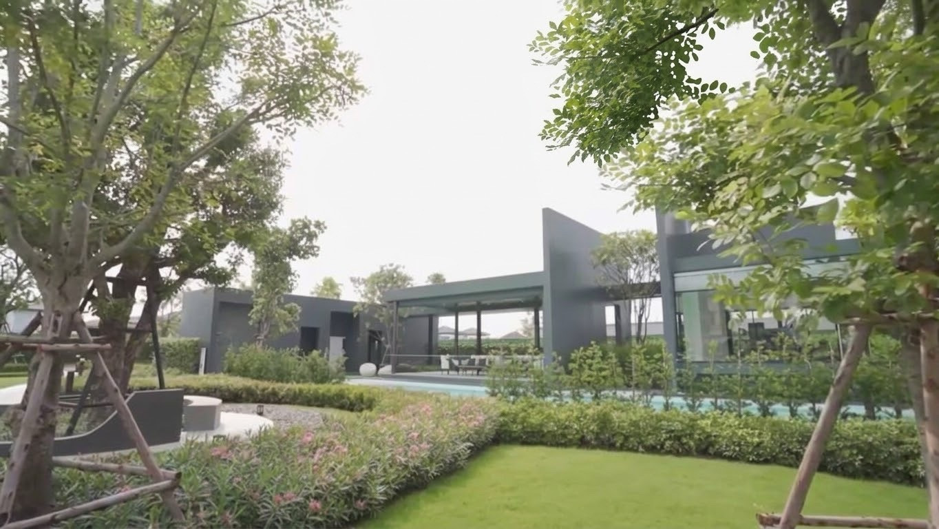 บ้านแปลงมุม รามอินทรา หน้าบ้านไม่ติดใคร วิวต้นไม้สวย – รูปที่ 3