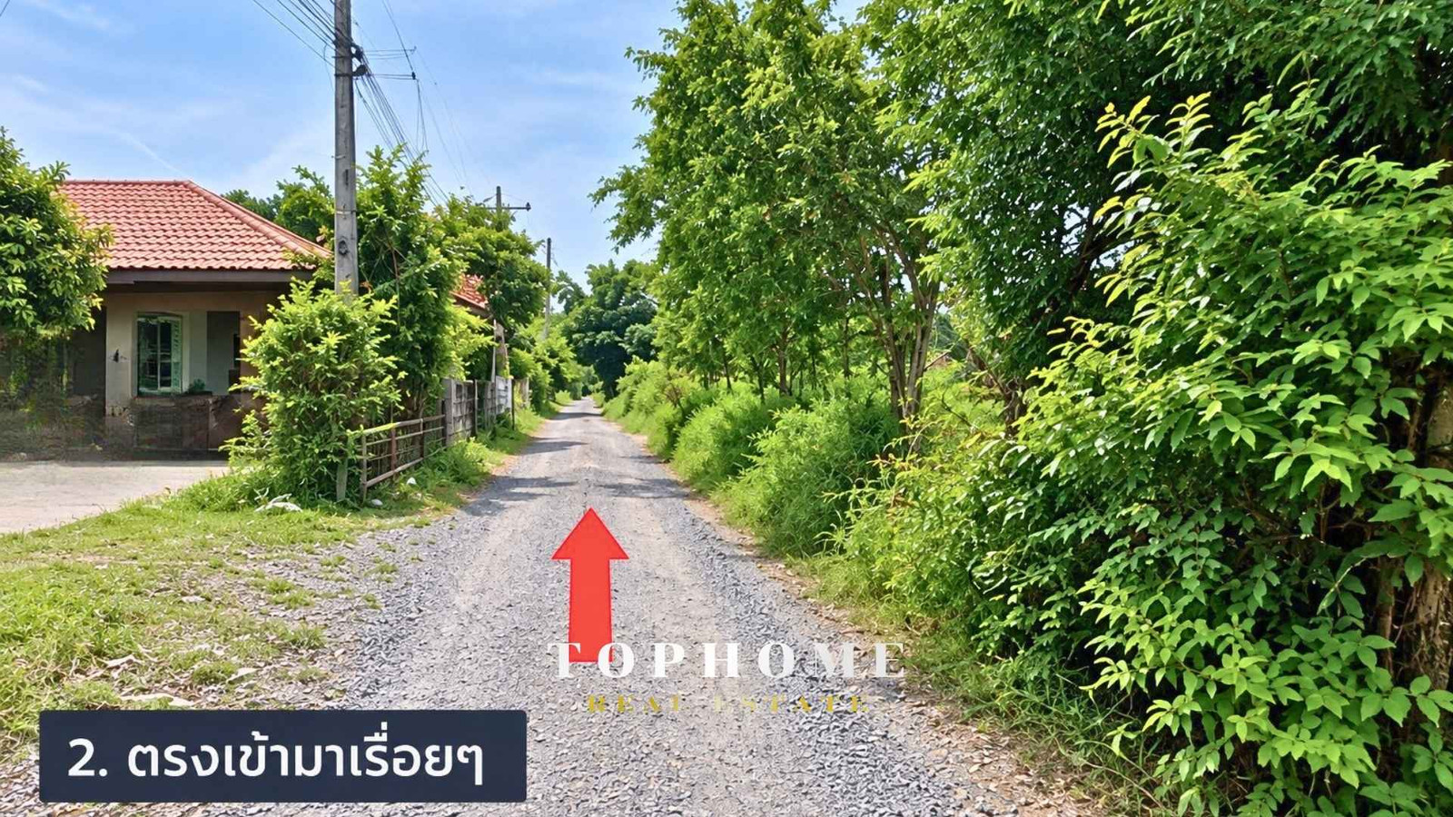 📍 Urgent sale! Empty land, Soi Ban Chado 2 ✨Land has been filled. 📍Khlong Sam Wa District Bangkok – รูปที่ 3