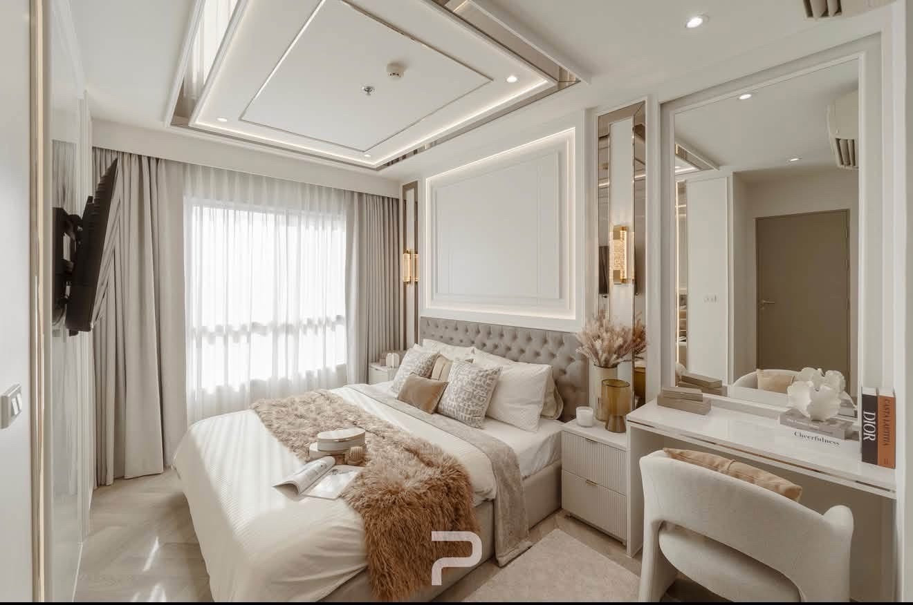 Life Ratchadapisak ให้เช่า 45,000 56 ตรม. 2 นอน 2 น้ำ ชั้น 23 วิวสวยไม่โดนบล็อค  – รูปที่ 2