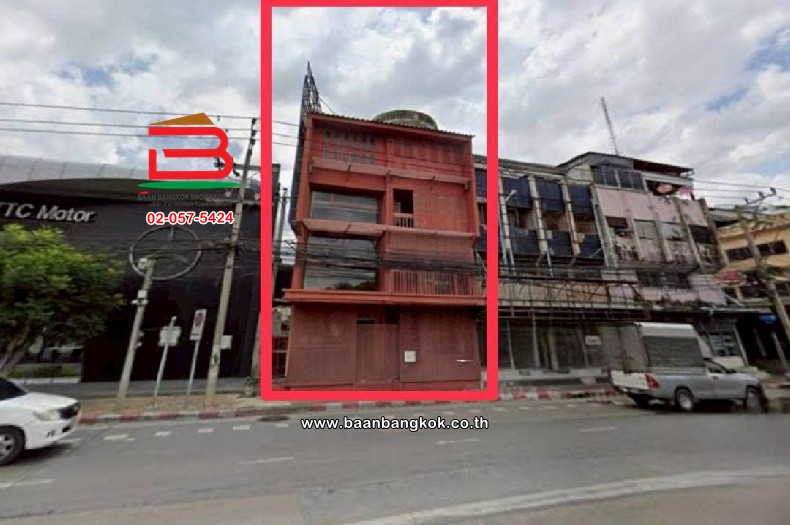  ให้เช่า อาคารพาณิชย์ ระหว่าง ซอยพัฒนาการ 45 และ ซอยพัฒนาการ 47 เนื้อที่ 19 ตร.ว (ติดกับศูนย์เบนซ์ TTC Motor พัฒนาการ), ใกล้โรงพยาบาลวิภาราม แขวงสวนหลวง เขตสวนหลวง