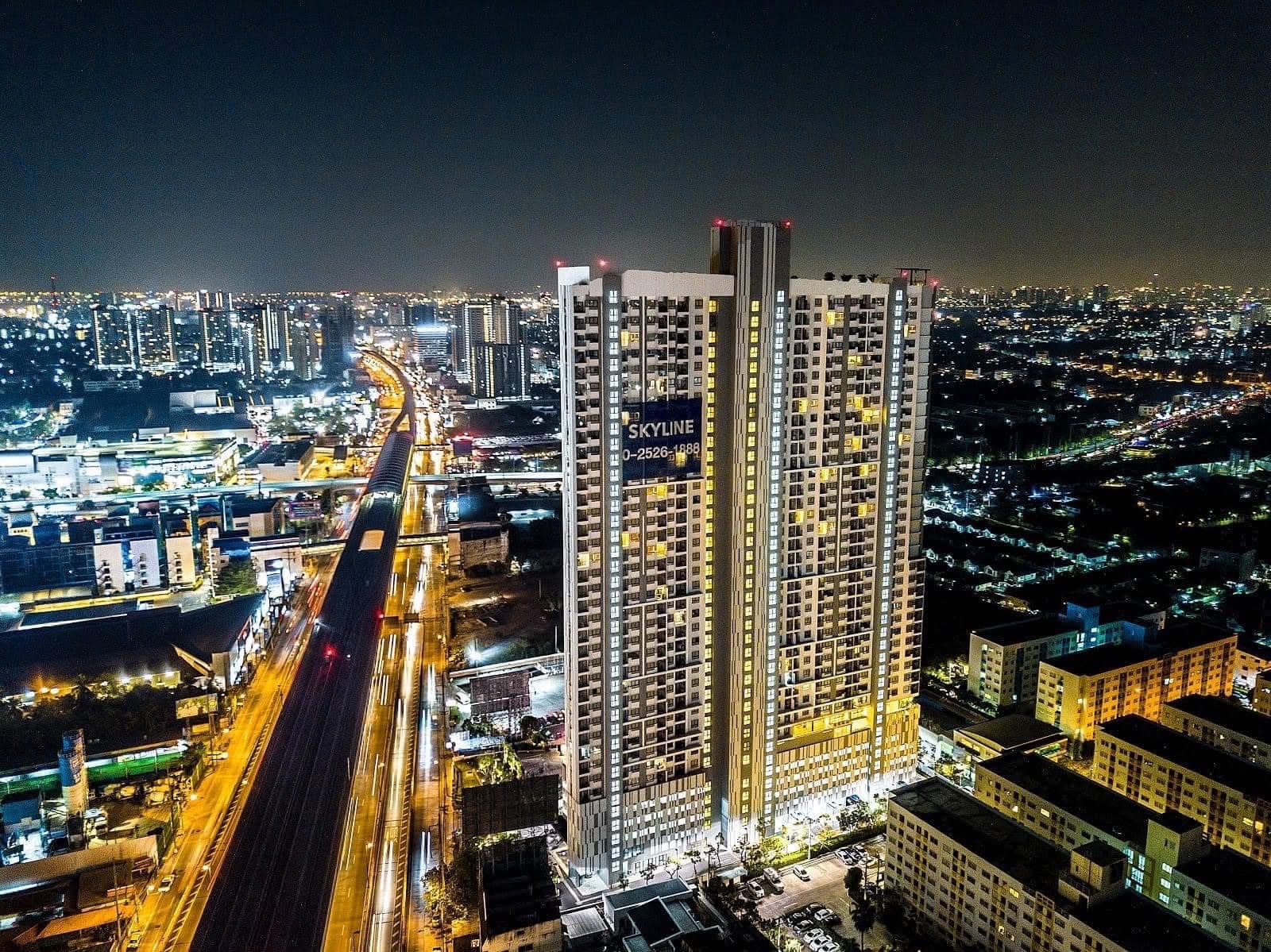 เช่า‼️คอนโด สกายไลน์ รัตนาธิเบศทร์ ติดถนนใหญ่ ใกล้รถไฟฟ้า  – รูปที่ 2