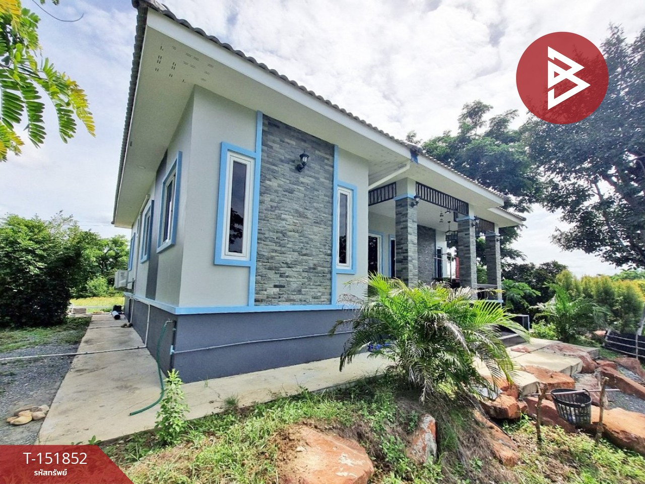 1-story detached house for sale, area 1 rai 85 sq m, Pong Maduea, Nakhon Pathom. – รูปที่ 3
