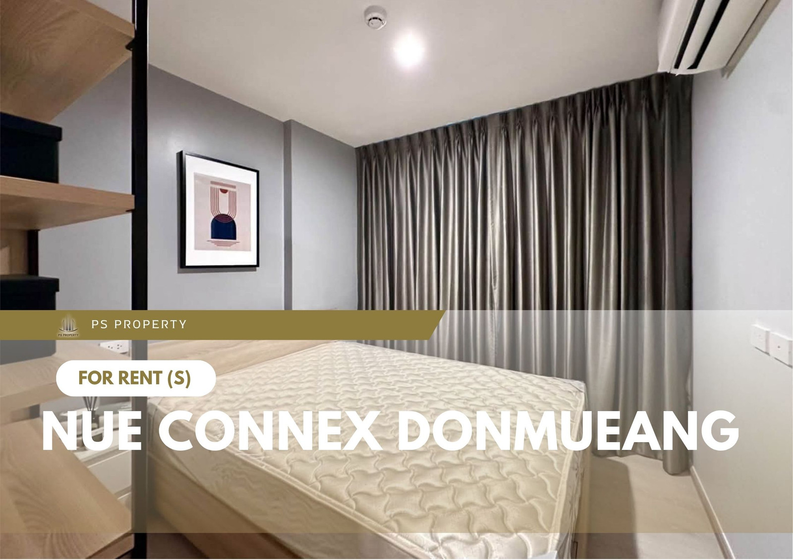 ให้เช่า ✨ Nue Connex Donmueang ✨ เฟอร์นิเจอร์ และ เครื่องใช้ไฟฟ้าครบ ใกล้ BTS แยกคปอ.