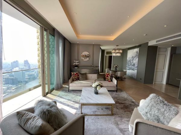 🌟 (For Rent/Sale) The Residences at Mandarin Oriental, Bangkok – Ultra-Luxury Riverfront Penthouse A iconic riverfront penthouse reserved for the few. Spanning 605 sq.m., this trophy residence offers unmatched scale, privacy