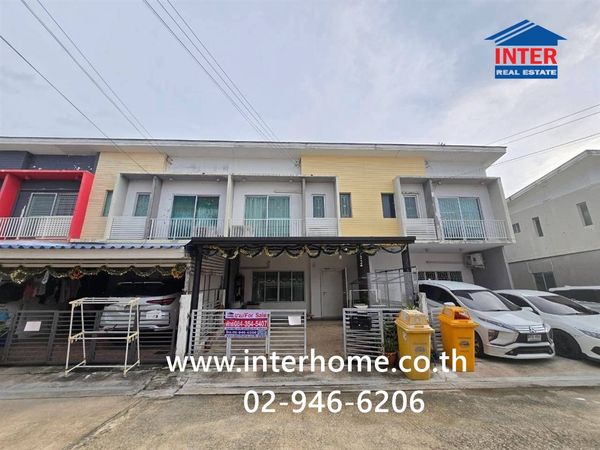 ทาวน์เฮ้าส์ 2 ชั้น 21 ตร.ว. หมู่บ้านเดอะคอนเนค สุวรรณภูมิ 1 ซอยกิ่งแก้ว37 ถนนกิ่งแก้ว บางพลี สมุทรปราการ 