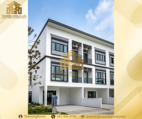 Townhome for rent, 3 floors, 161 sq m., Baan Lumpini Townplace, Sukhumvit-Srinakarin, Bangkok [TH5-5626]