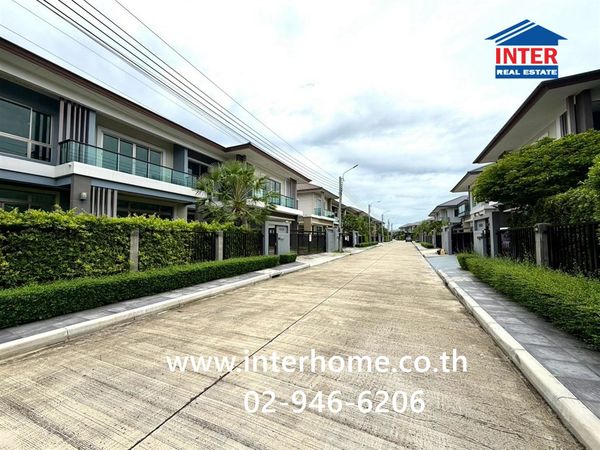 บ้านเดี่ยว 2 ชั้น 80.1 ตร.ว. หมู่บ้านเดอะปาล์ม แจ้งวัฒนะ-ชัยพฤกษ์ ถนนหอการค้าไทย ปากเกร็ด นนทบุรี 