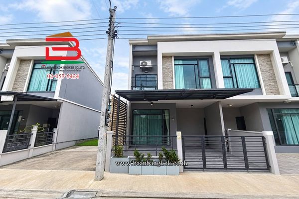 Townhome Pleno Phahonyothin-Watcharaphon (Near Big C Mini) Area 18.3 sq m., Khlong Thanon Subdistrict, Sai Mai District