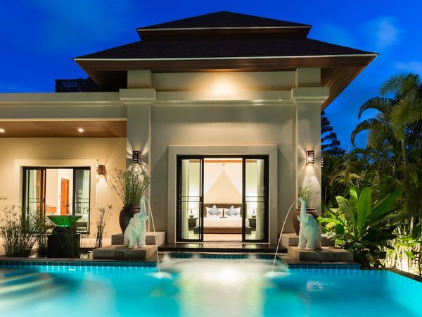 For Rent | Elegant 3-Bed Canal-Side Pool Villa in Nai Harn, Phuket 