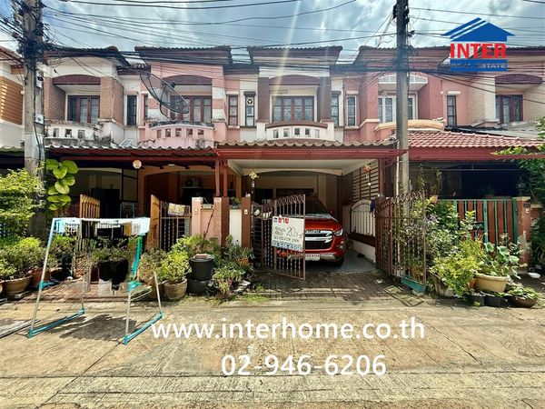 ทาวน์เฮ้าส์ 2 ชั้น 20.3 ตร.ว. หมู่บ้านบุศรินทร์ รังสิต1 ถนนลำลูกกา ถนนลำลูกกา11 ลำลูกกา ปทุมธานี 