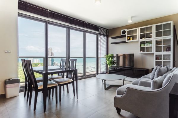 For sale/rent unixx south Pattaya 2BR/2BATH, high floor, full view of Pratumnak Hill and Pattaya Bay.