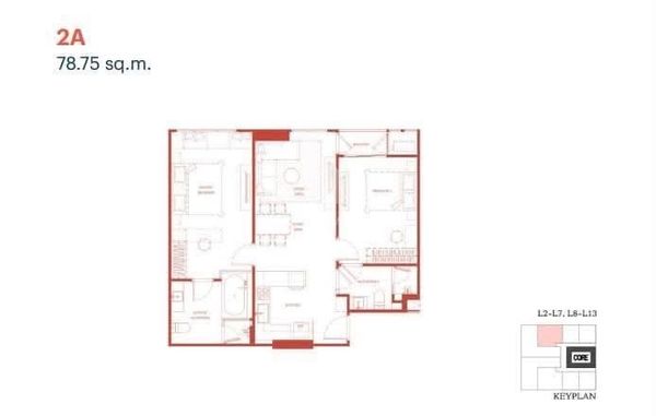 ✨Flash Deal ✨Via ARI ( 2Bed 2Bath 78.75SQM.) พร้อมอยู่ ! เพียง 16,470,000 บาท Tel.0981315848 @propmatch 