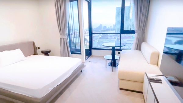 💥 [𝐏-𝟏𝟎𝟑𝟒𝟒] FORRENT : Chapter Charoen Nakhon-Riverside ห้องมุม วิวสวย! ใกล้ BTS กรุงธนบุรี 𝟏𝟔,𝟓𝟎𝟎/ด. | Line ID @easycondoplus | 099-229-6397