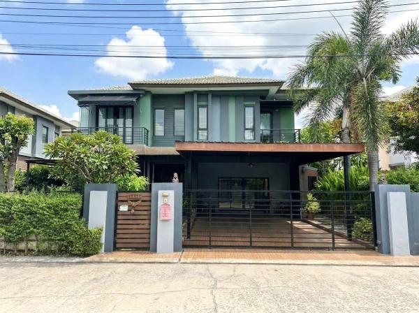 For Sale House , Baan Fah Piyarom Lake Grand De , wide frontage , BTS-Khu Khot , Bueng Kham Phoi , Lam Luk Ka , Pathum Thani , CX-176017