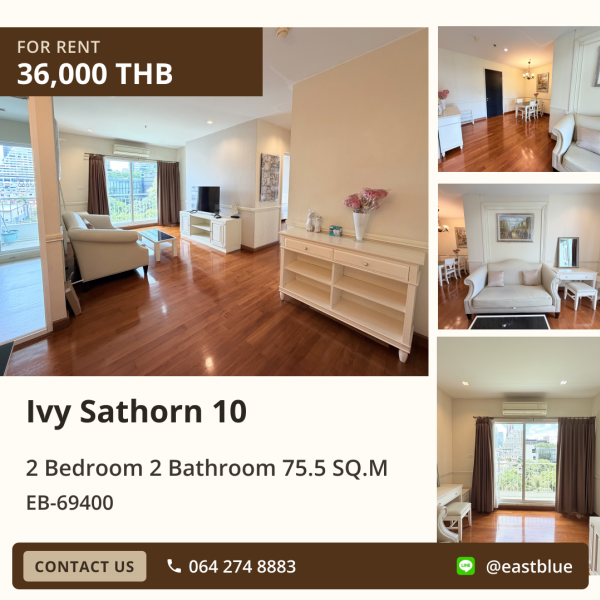 02/10/2026, 🌴 Luxury Oasis at Ivy Sathorn 10 | 2 Bed 2 Bath 🏢 0642748883