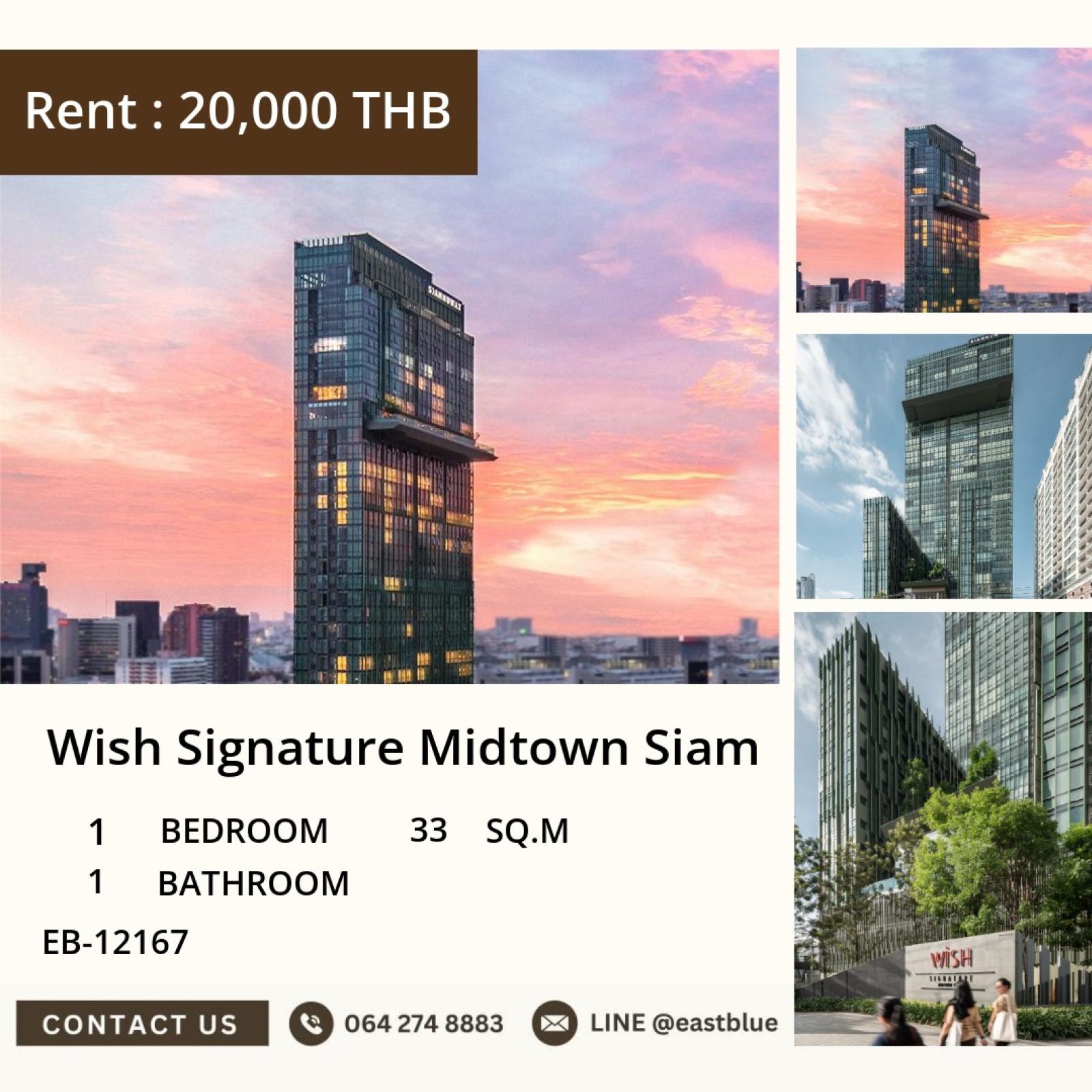 05/10/2026, 🏢 Luxury 1-Bedroom Condo in Midtown Siam - 33 sqm, 20,000 THB/Month 🔝 0642748883 05/10/2026, 🏢 Luxury 1-Bedroom Condo in Midtown Siam - 33 sqm, 20,000 THB/Month 🔝 0642748883